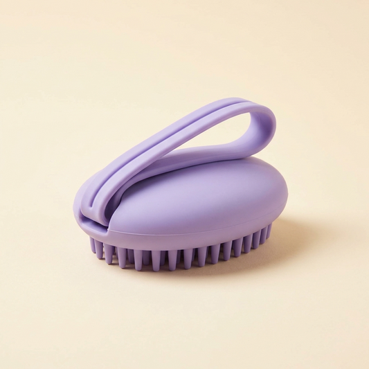 Cepillo dispensador de shampoo de silicona para mascotas